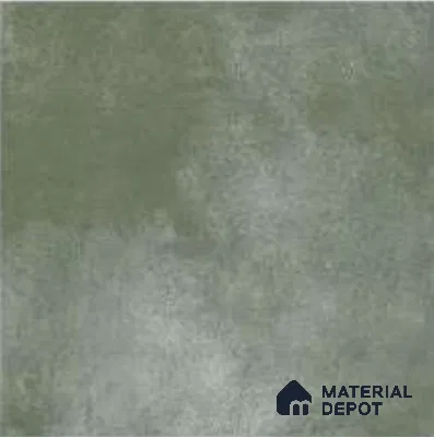 Plain Solids Floor Tile TL 12131 G 20413 Forest Green 1 ft x 1 ft Carving Matte Finish  Vitrified Tile - 9 mm