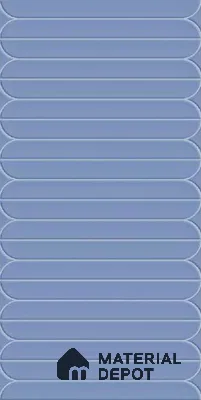 Faux Subway Wall Tile TL 10811 B Belle Glue Sky 2 ft x 1 ft Glue Matte Finish Ceramic Tile - 9 mm | Please Expect a Slight Variation of Pattern