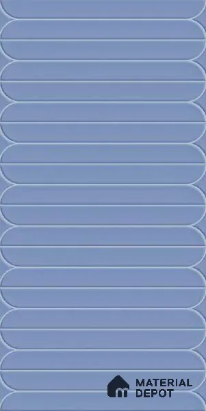 Faux Subway Wall Tile TL 10811 B Belle Glue Sky 2 ft x 1 ft Glue Matte Finish Ceramic Tile - 9 mm | Please Expect a Slight Variation of Pattern