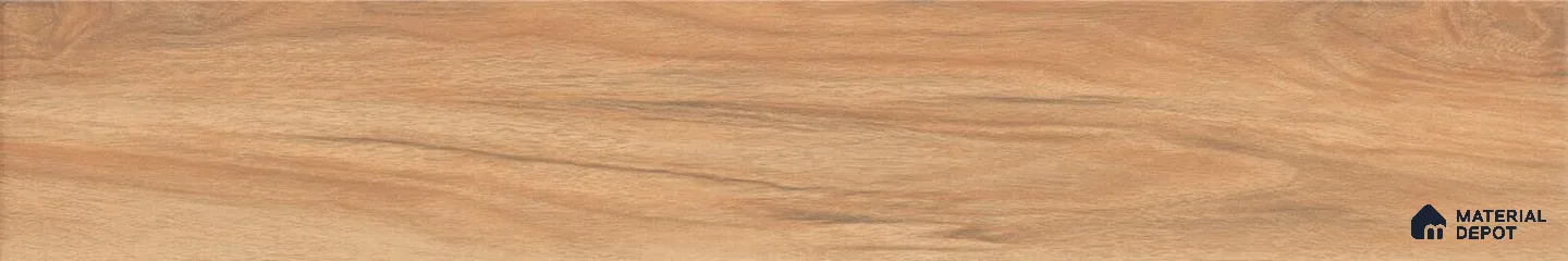 Wooden Plank Floor Tile TL 12055 Honey Oak 3 ft x 6 inc Matte Finish Porcelain Tile - 9 mm | Suitable for Living Room, Bedroom, Dining & Foyer