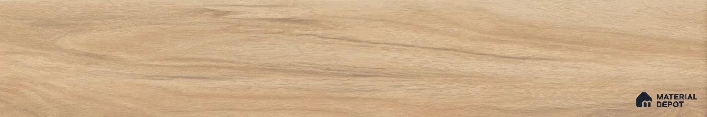 Wooden Plank Floor Tile TL 12054 Nordic Honey 3 ft x 6 inc Matte Finish Porcelain Tile - 9 mm | Suitable for Living Room, Bedroom, Dining & Foyer