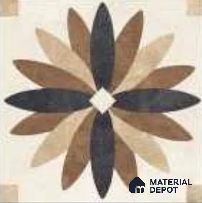 Moroccans Floor & Wall Tile TL 12151 F SP 80024 Urban Labelle 8 inc x 8 inc Matte Finish  Vitrified Tile - 9 mm