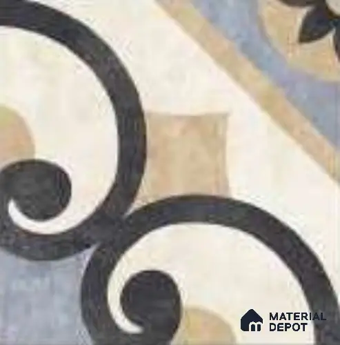 Moroccans Floor & Wall Tile TL 12151 SP 80013 Urban Naples 8 inc x 8 inc Matte Finish Vitrified Tile - 9 mm