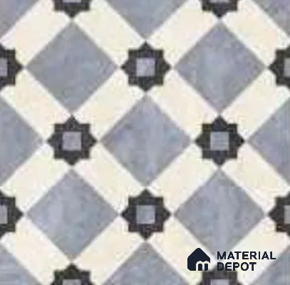 Moroccans Floor & Wall Tile TL 12151 J SP 80017 Urban Clearwater 8 inc x 8 inc Matte Finish  Vitrified Tile - 9 mm