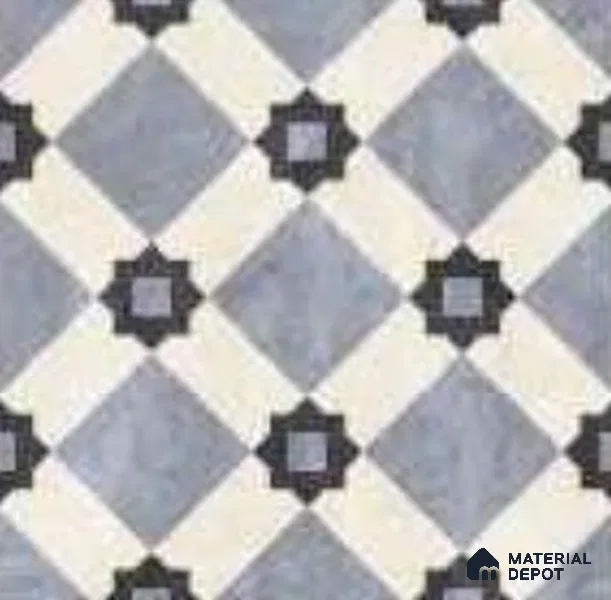 Moroccans Floor & Wall Tile TL 12151 J SP 80017 Urban Clearwater 8 inc x 8 inc Matte Finish Vitrified Tile - 9 mm