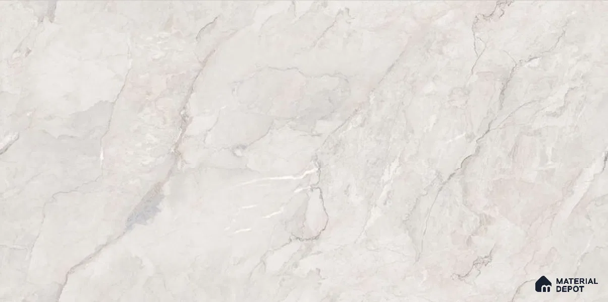 Marbles & Stones Floor & Wall Tile TL 12177 Coralito Blanco Endless 4 ft x 2 ft Carving Matte Finish Vitrified Tile - 9 mm
