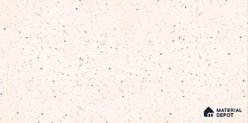 Terrazzo Wall Tile TL 12188 CV Krone Stone White 4 ft x 2 ft Carving Matte Finish  Vitrified Tile - 9 mm