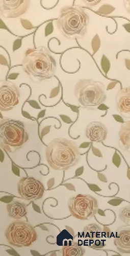 Floral Wall Tile TL 12828 Cristallo Moon Light Krafte 4 ft x 2 ft Finish Vitrified Tile - 9 mm