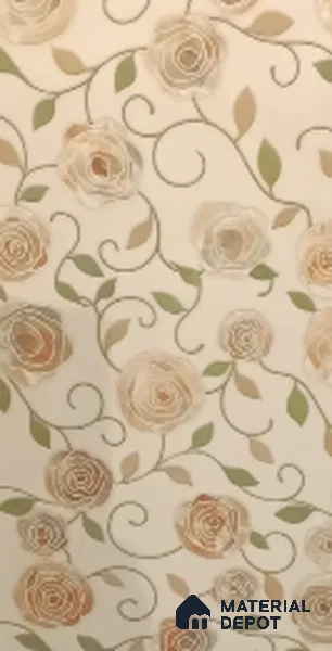 Floral Wall Tile TL 12828 Cristallo Moon Light Krafte 4 ft x 2 ft Finish Vitrified Tile - 9 mm