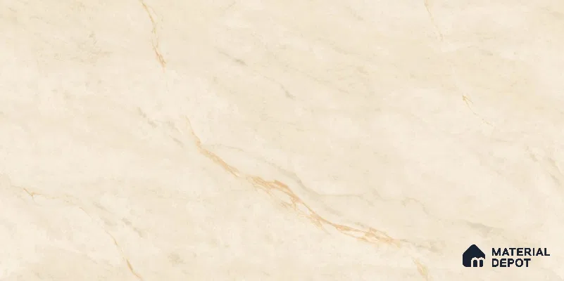 Marbles & Stones Floor & Wall Tile TL 12031 CM Royal Crema 4 ft x 2 ft Glossy Finish Vitrified Tile - 9 mm | 5 Random Design