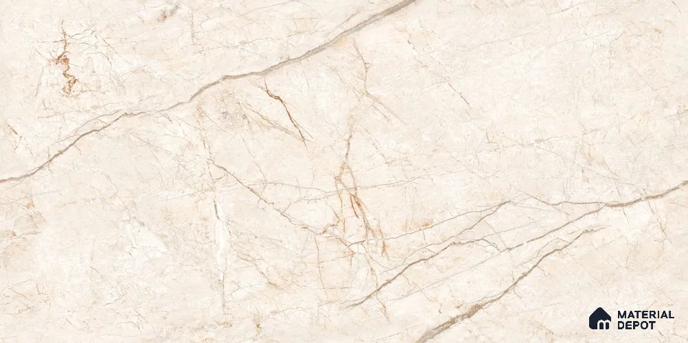 Marbles & Stones Floor & Wall Tile TL 12037 CM 026 4 ft x 2 ft Glossy Finish Vitrified Tile - 9 mm | 3 Random Design