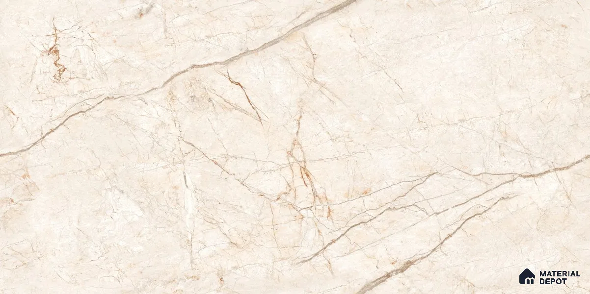 Marbles & Stones Floor & Wall Tile TL 12037 CM 026 4 ft x 2 ft Glossy Finish Vitrified Tile - 9 mm | 3 Random Design