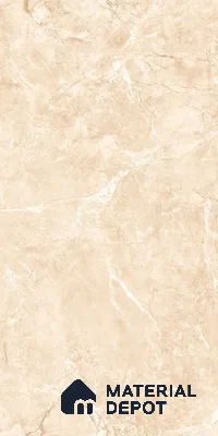 Marbles & Stones Floor & Wall Tile TL 12025 CM Canova Crema 4 ft x 2 ft Glossy Finish Vitrified Tile - 9 mm | 3 Random Design