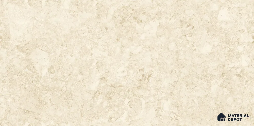Marbles & Stones Floor & Wall Tile TL 12027 CM Midas Crema 4 ft x 2 ft Glossy Finish Vitrified Tile - 9 mm | 3 Random Design