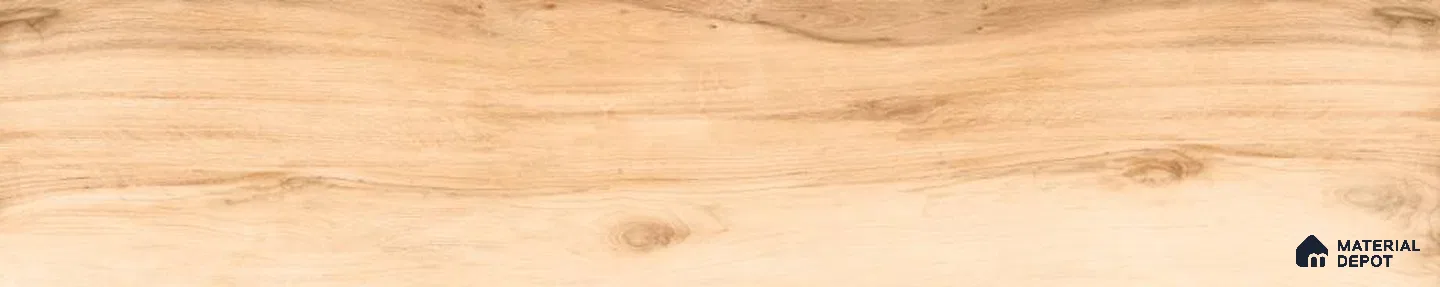 Wooden Effect Floor Tile TL 12066 D6 15240 3.2 ft x 8 inc Matte Finish Ceramic Tile - 9 mm
