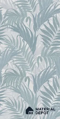 Tropical Florals Wall Tile TL 12175 B Ontario Grey Decor 02 Endless 4 ft x 2 ft Glue Matte Finish Vitrified Tile - 9 mm