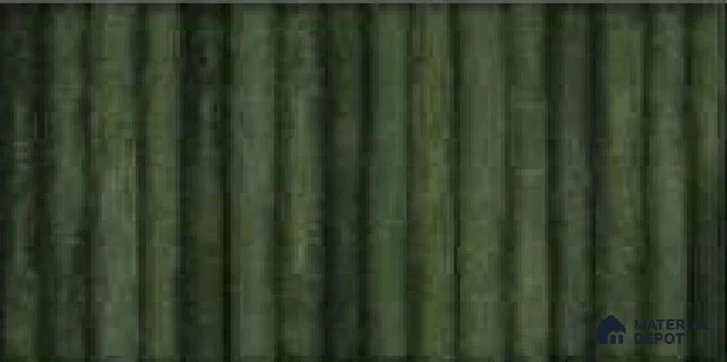 Subway & Backsplash Wall Tile TL 12141 12504 Amazon Green 1 ft x 6 inc Glossy Finish  Ceramic Tile - 9 mm