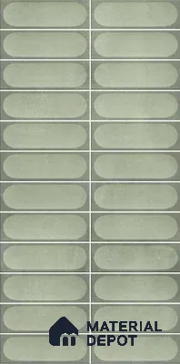Faux Subway Wall Tile TL 10794 Zilij Bice 2 ft x 1 ft Glossy Finish Ceramic Tile - 9 mm | Please Expect a Slight Variation of Pattern