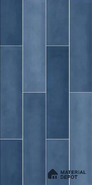 Faux Subway Wall Tile TL 10780 E Fima Ocean 2 ft x 1 ft Glossy Finish Ceramic Tile - 9 mm | Please Expect a Slight Variation of Pattern