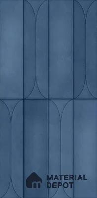 Faux Subway Wall Tile TL 10782 J Arch Ocean 2 ft x 1 ft Glossy Finish Ceramic Tile - 9 mm | Please Expect a Slight Variation of Pattern