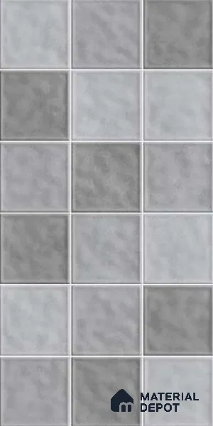 Faux Subway Wall Tile TL 10778 B Keraben Grey 2 ft x 1 ft Glossy Finish Ceramic Tile - 9 mm