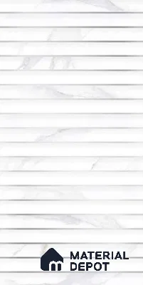 Faux Subway Wall Tile TL 10783 F Bamboo Satvario 2 ft x 1 ft Glossy Finish Ceramic Tile - 9 mm | Please Expect a Slight Variation of Pattern