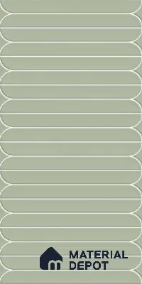 Faux Subway Wall Tile TL 10779 Cerlat Bice 2 ft x 1 ft Glossy Finish Ceramic Tile - 9 mm | Please Expect a Slight Variation of Pattern