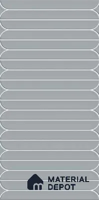 Faux Subway Wall Tile TL 10779 D Cerlat Hue 2 ft x 1 ft Glossy Finish Ceramic Tile - 9 mm | Please Expect a Slight Variation of Pattern