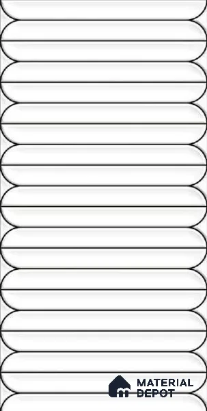 Faux Subway Wall Tile TL 10779 E Cerlat Line 2 ft x 1 ft Glossy Finish Ceramic Tile - 9 mm | Please Expect a Slight Variation of Pattern