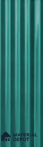 Subway Punch Wall Tile TL 12552 Straw Laurel Green  Glossy Finish Ceramic Tile - 9 mm 