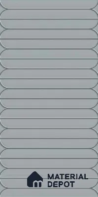 Faux Subway Wall Tile TL 10798 B Riad Hue 2 ft x 1 ft Matte Finish Ceramic Tile - 9 mm | Please Expect a Slight Variation of Pattern
