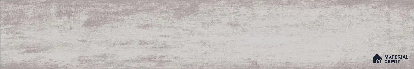 Wooden Plank Floor Tile TL 12058 Whitewashed Timber 3 ft x 6 inc Matte Finish Porcelain Tile - 9 mm | Suitable for Living Room, Bedroom, Dining & Foyer