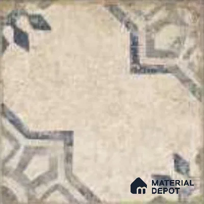 Moroccans Floor & Wall Tile TL 12153 I SP 80082 Vintage Orion Azul 8 inc x 8 inc Matte Finish  Vitrified Tile - 9 mm