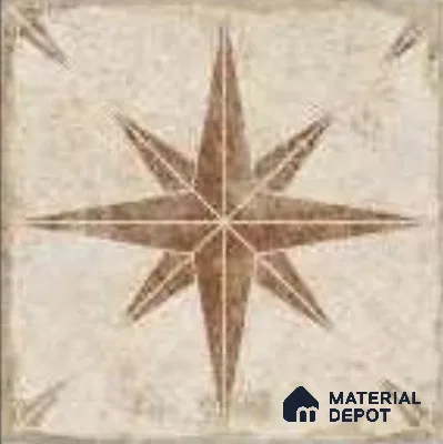 Moroccans Floor & Wall Tile TL 12153 M SP 80073 Vintage Jewel Caffe 8 inc x 8 inc Matte Finish  Vitrified Tile - 9 mm