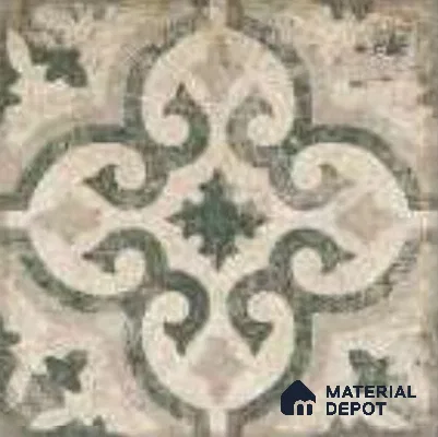 Moroccans Floor & Wall Tile TL 12153 P SP 80054 Vintage Octavia Foresta 8 inc x 8 inc Matte Finish  Vitrified Tile - 9 mm