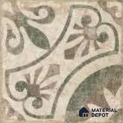 Moroccans Floor & Wall Tile TL 12153 T SP 80094 Vintage Elora Foresta 8 inc x 8 inc Matte Finish  Vitrified Tile - 9 mm