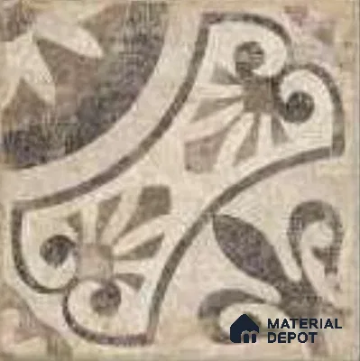 Moroccans Floor & Wall Tile TL 12153 E SP 80091 Vintage Elora Gris 8 inc x 8 inc Matte Finish  Vitrified Tile - 9 mm