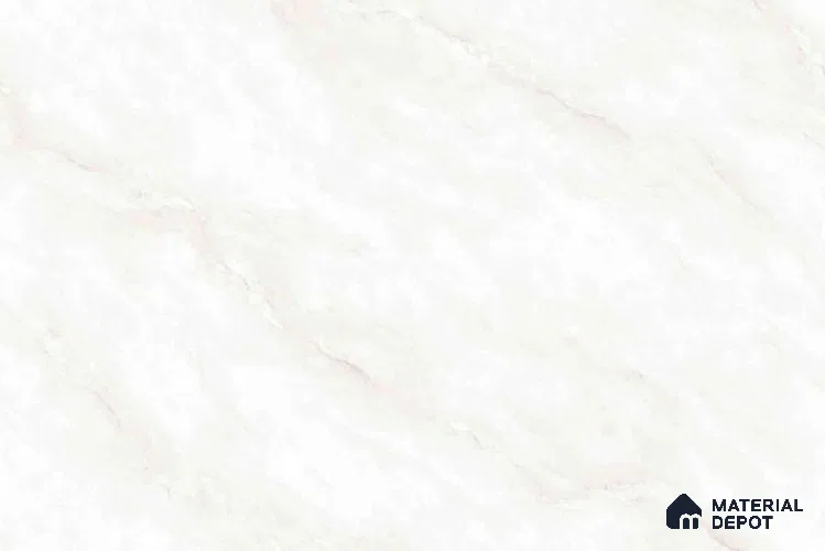 Marbles & Stones Floor Tile TL 12170 Maserati White Endless 6 ft x 4 ft Matte Finish  Vitrified Tile - 9 mm