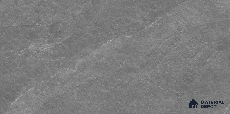 Marbles & Stones Floor & Wall Tile TL 12184 B Morion Slate 4 ft x 2 ft Punch Finish  Vitrified Tile - 9 mm