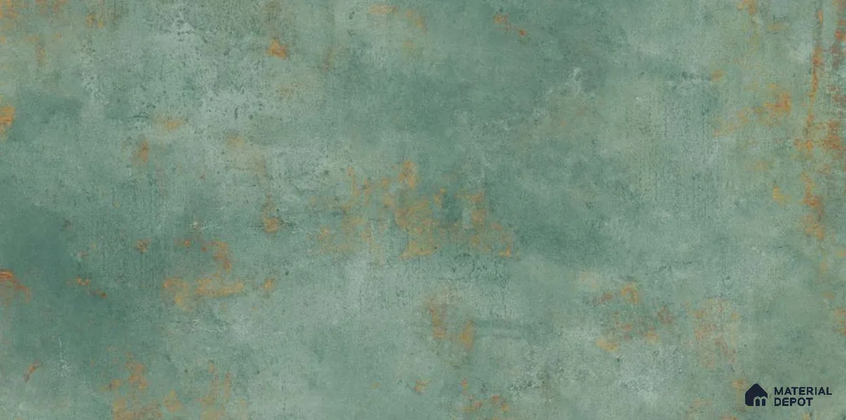 Marbles & Stones Floor & Wall Tile TL 12185 G Vistara Green 4 ft x 2 ft Punch Finish Vitrified Tile - 9 mm