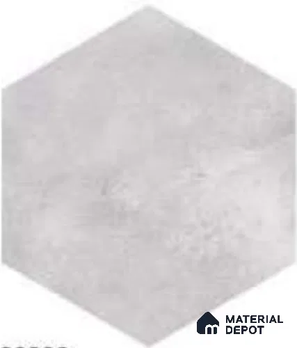 Hexagonal Tiles Floor Tile TL 12147 90006 Cotto Bacco 10 inc x 8.5 inc Matte Finish Vitrified Tile - 9 mm
