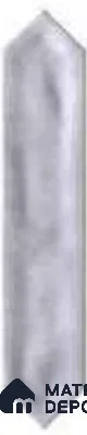 Subway & Backsplash Wall Tile TL 12145 M Grigio Picket  10 inc x 2 inc Glossy Finish  Ceramic Tile - 9 mm