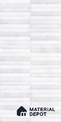 Faux Subway Wall Tile TL 10786 F Kitkat Milky Decor 2 ft x 1 ft Glossy Finish Ceramic Tile - 9 mm | Please Expect a Slight Variation of Pattern