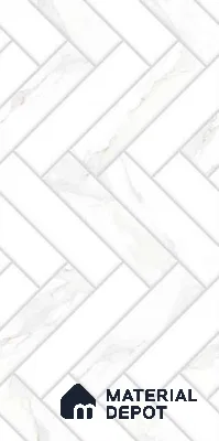 Faux Subway Wall Tile TL 10790 C Missano Satvario 2 ft x 1 ft Glossy Finish Ceramic Tile - 9 mm | Please Expect a Slight Variation of Pattern