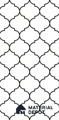Highlighter Wall Tile TL 10787 Lantern Line 2 ft x 1 ft Glossy Finish Ceramic Tile - 9 mm | Suitable For Kitchen, Bathroom & Accent/Feature Wall