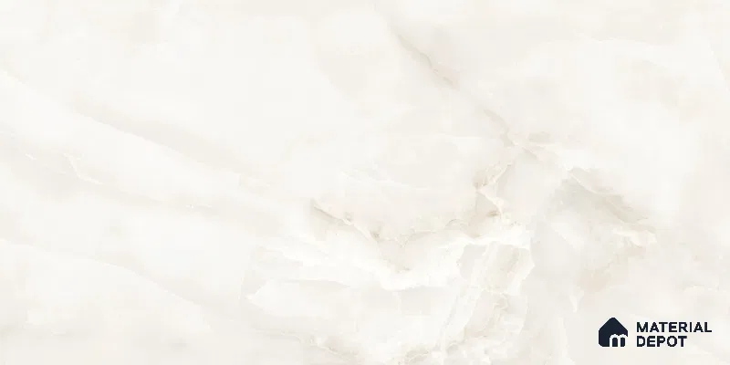 Marbles & Stones Floor & Wall Tile TL 12021 Onyx Mellow Bianco 4 ft x 2 ft Glossy Finish Vitrified Tile - 9 mm | 5 Random Design