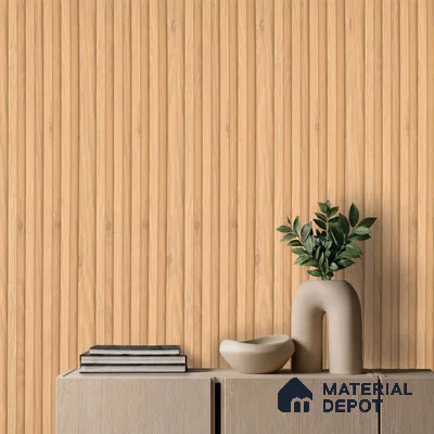 Wooden Look PN 00808 9.5 ft x 4.9 inch Charcoal Panel - 12 mm | Suitable for Feature Wall, TV Unit & Living Room | Width is Subjected to 5% Variation
