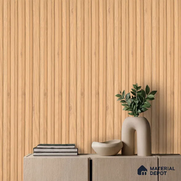Wooden Look PN 00808 9.5 ft x 4.9 inch Charcoal Panel - 12 mm | Suitable for Feature Wall, TV Unit & Living Room | Width is Subjected to 5% Variation