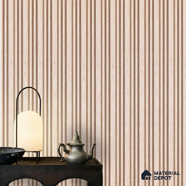 Cream Stone Look PN 00834 9.5 ft x 4.7 inch Charcoal Panel - 12 mm | Suitable for Feature Wall, TV Unit & Living Room | Width is Subjected to 5% Variation