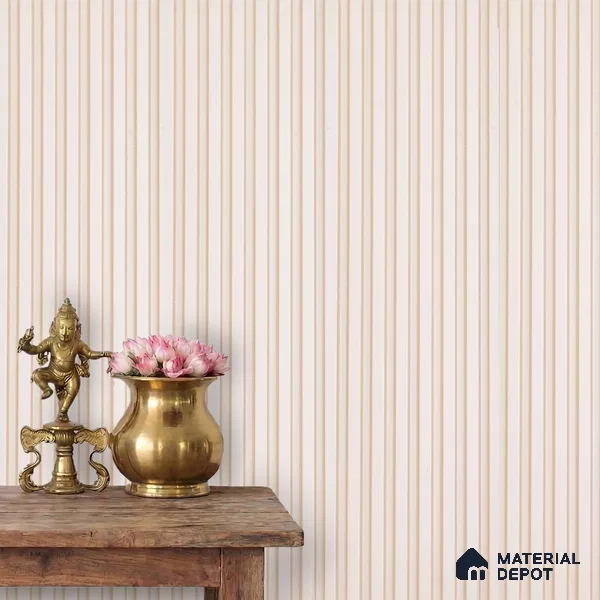 Cream Plain Colour Look PN 02562 9 ft x 4.9 inch Charcoal Panel - 8 mm | Suitable for Feature Wall, TV Unit & Living Room | Width is Subjected to 5% Variation